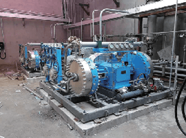 sollant Diaphragm Compressor For Chemical Industry In Sweden