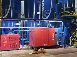 sollant 90KW Low Pressure Compressors Used in Chemical Industry
