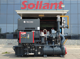 sollant Centrifugal Air Compressors for the Steel Industry in Argentina