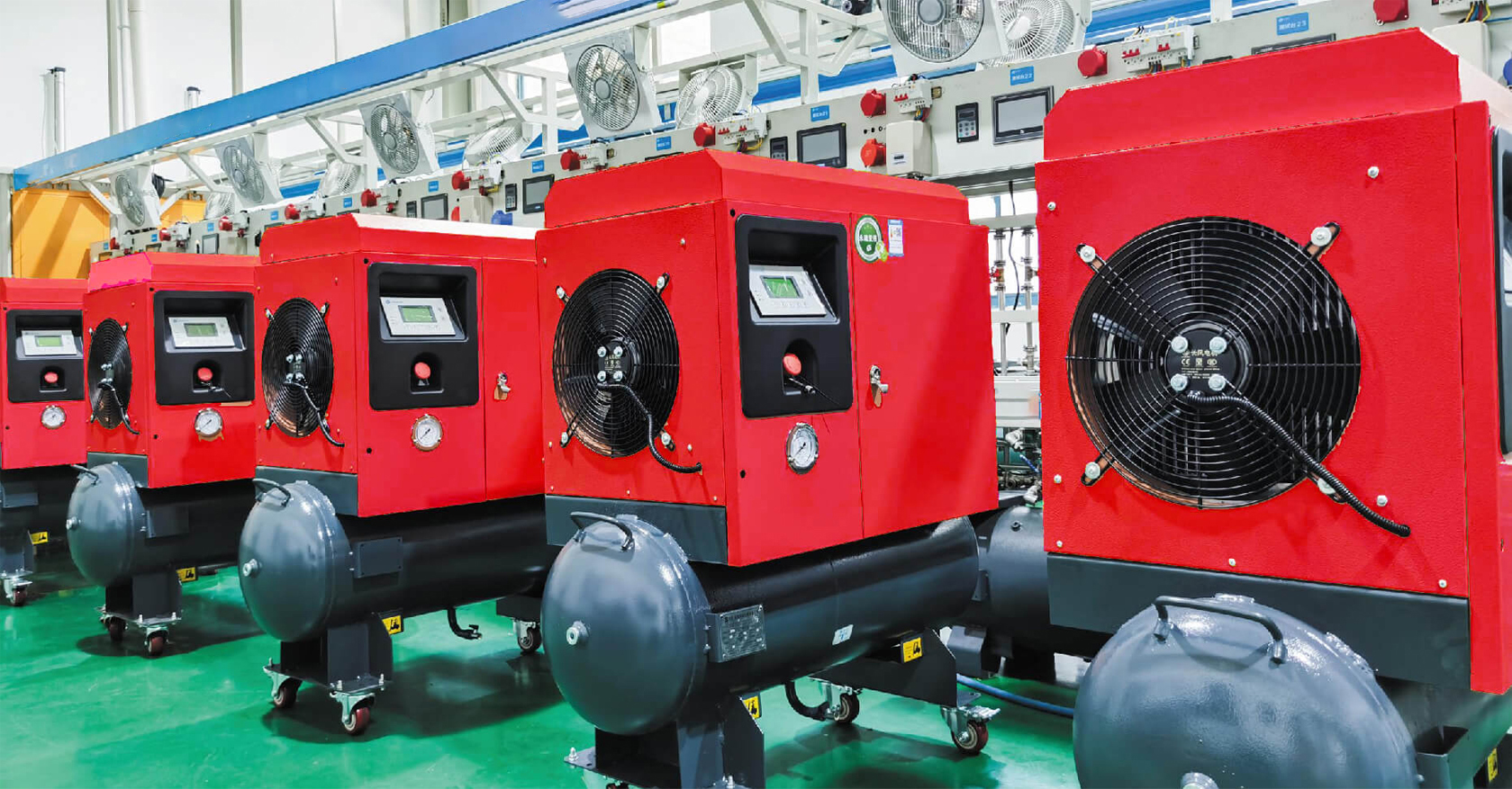 Tek Fazlı Vidalı Hava Kompresörü