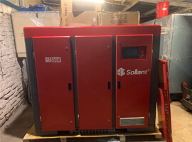 sollant 55kw air compressor for forging plant