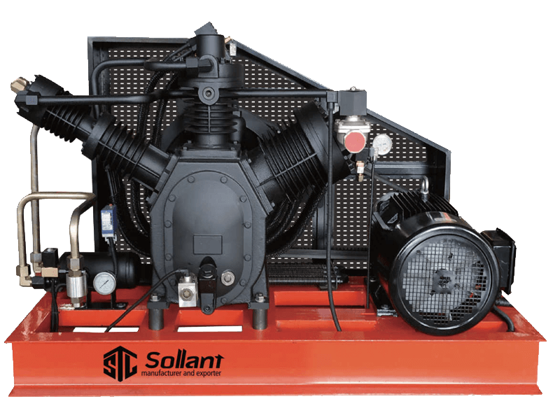 HIGH PRESSURE RECIPROCATING AIR COMPRESSOR