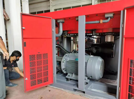 sollant Roatry Screw Air Compressor for Sheet Metal Workshop