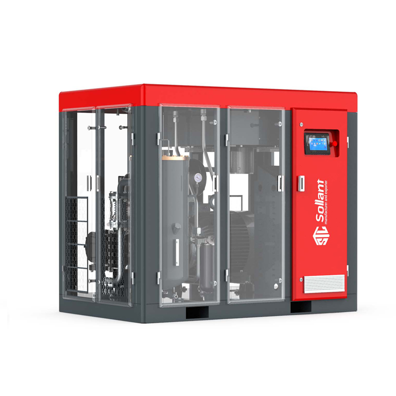 sollant 75KW vidalı kompresörler