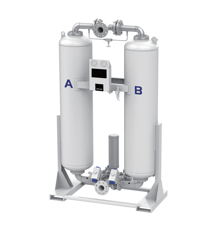 Heatless-adsorption-dryer