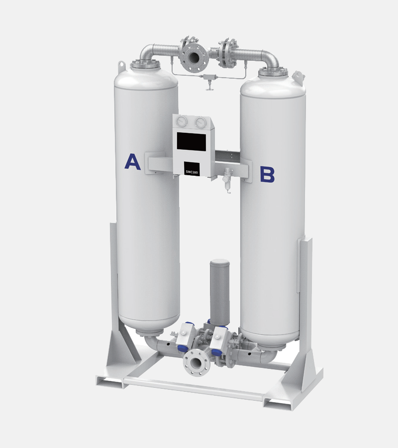 Heatless-adsorption-dryer