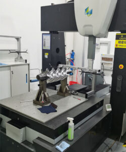 Measure air end rotor profile