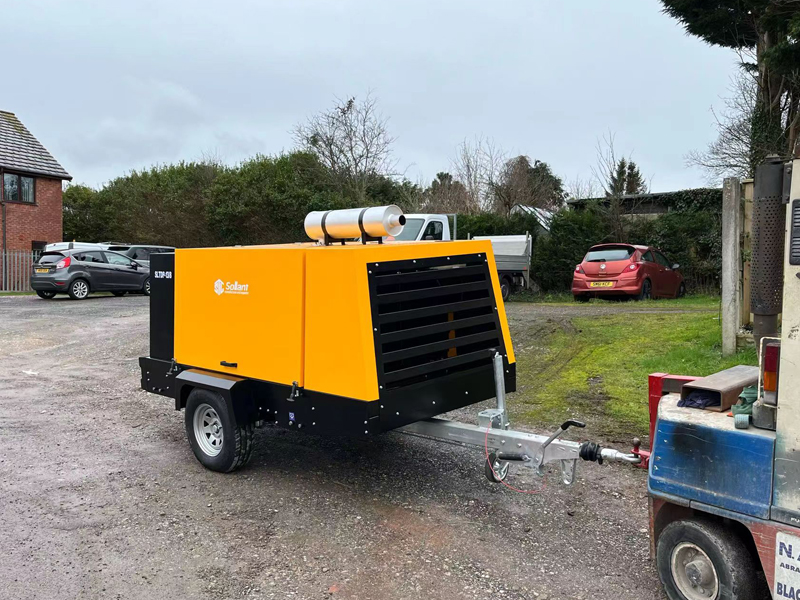 sollant diesel screw compressor